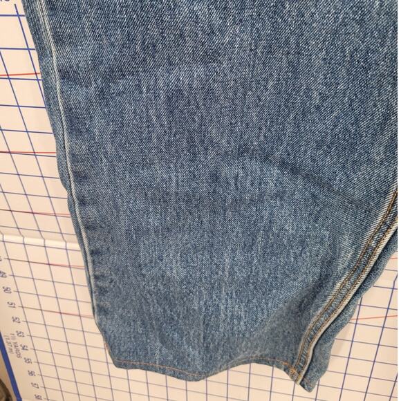 Levi’s 505 Vintage Blue Denim Straight Leg Jeans Classic Style Piece - Picture 6 of 16